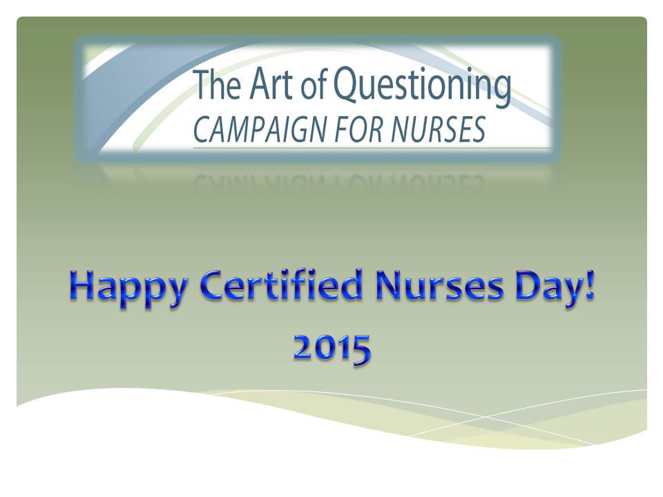 Nursing: The Art of Innovation - 2015 (formerly The Art of Questioning)