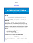 Baystate Health Nursing: Together in Excellence Newsletter - May 2026