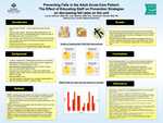 Preventing Fall in the Adult Acute-Care Patient: The Effect of Educating Staff on Prevention Strategies on decreasing fall rates on the unit by Lauren DeRouin RN, Julie Hawkins RN, and Cassandra Tetrault RN